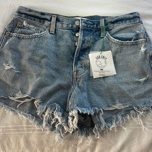 NWT jean shorts